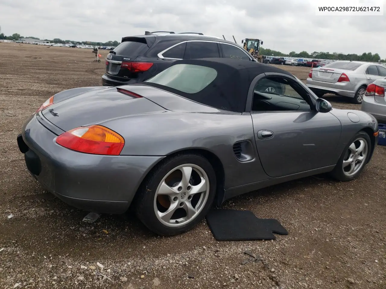 2002 Porsche Boxster VIN: WP0CA29872U621472 Lot: 61484275