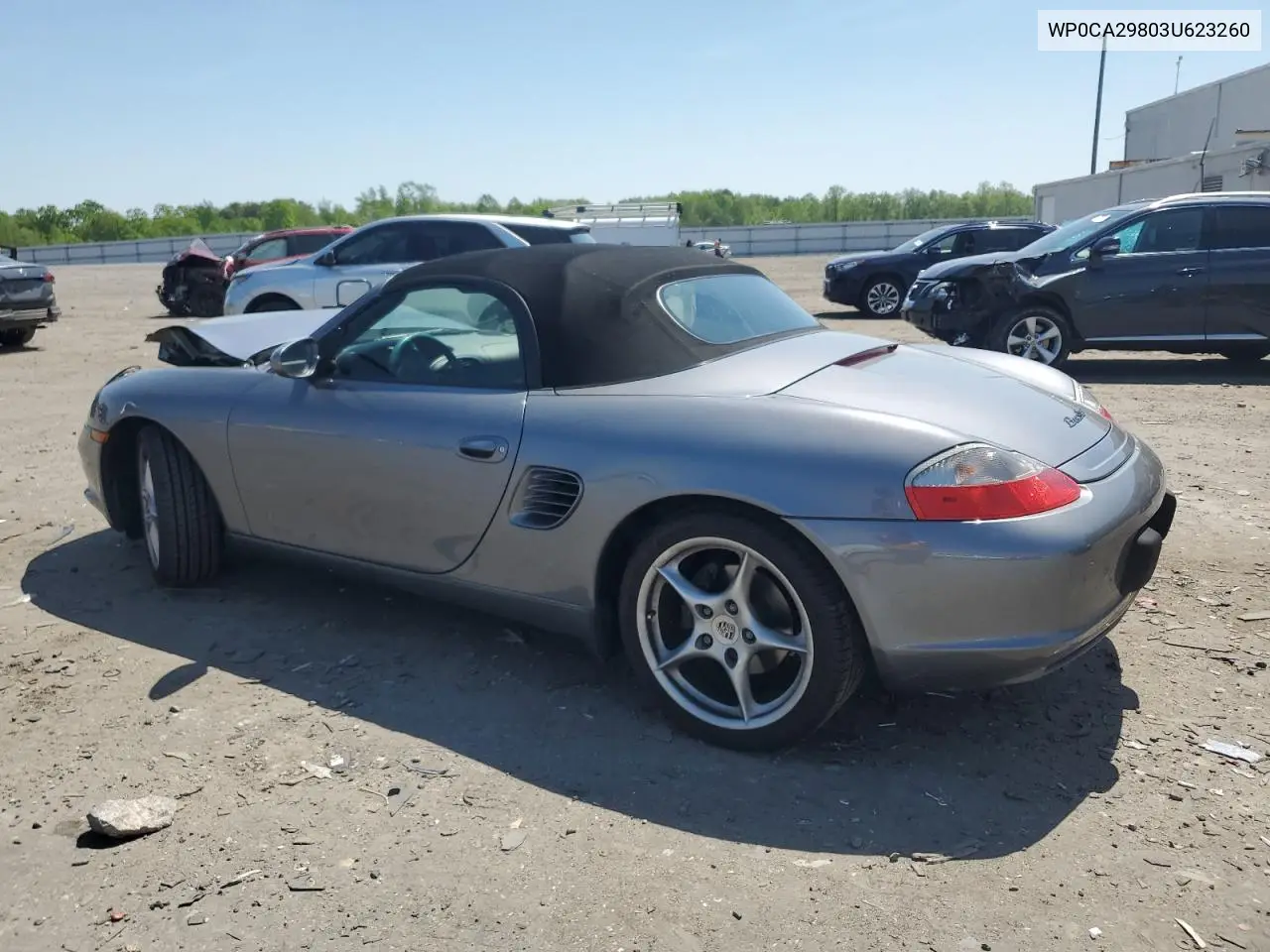 2003 Porsche Boxster VIN: WP0CA29803U623260 Lot: 54511835