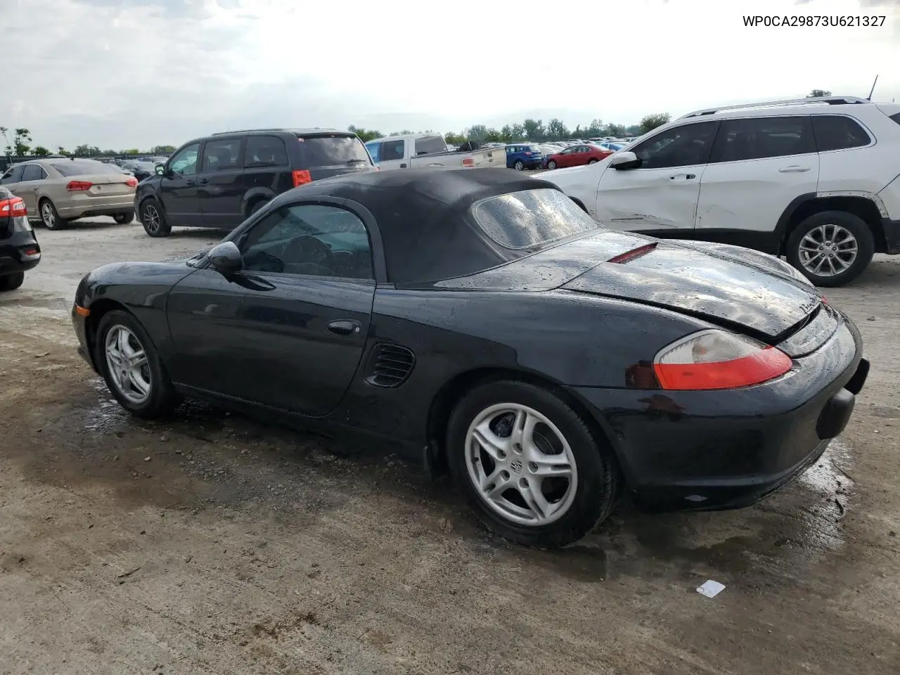 2003 Porsche Boxster VIN: WP0CA29873U621327 Lot: 56297205