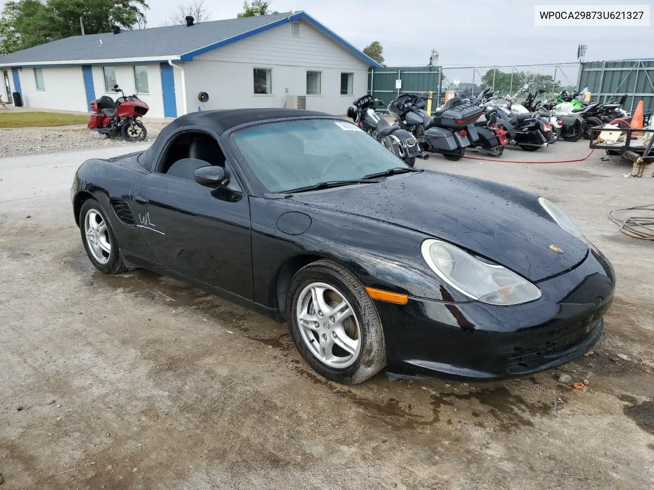 2003 Porsche Boxster VIN: WP0CA29873U621327 Lot: 56297205
