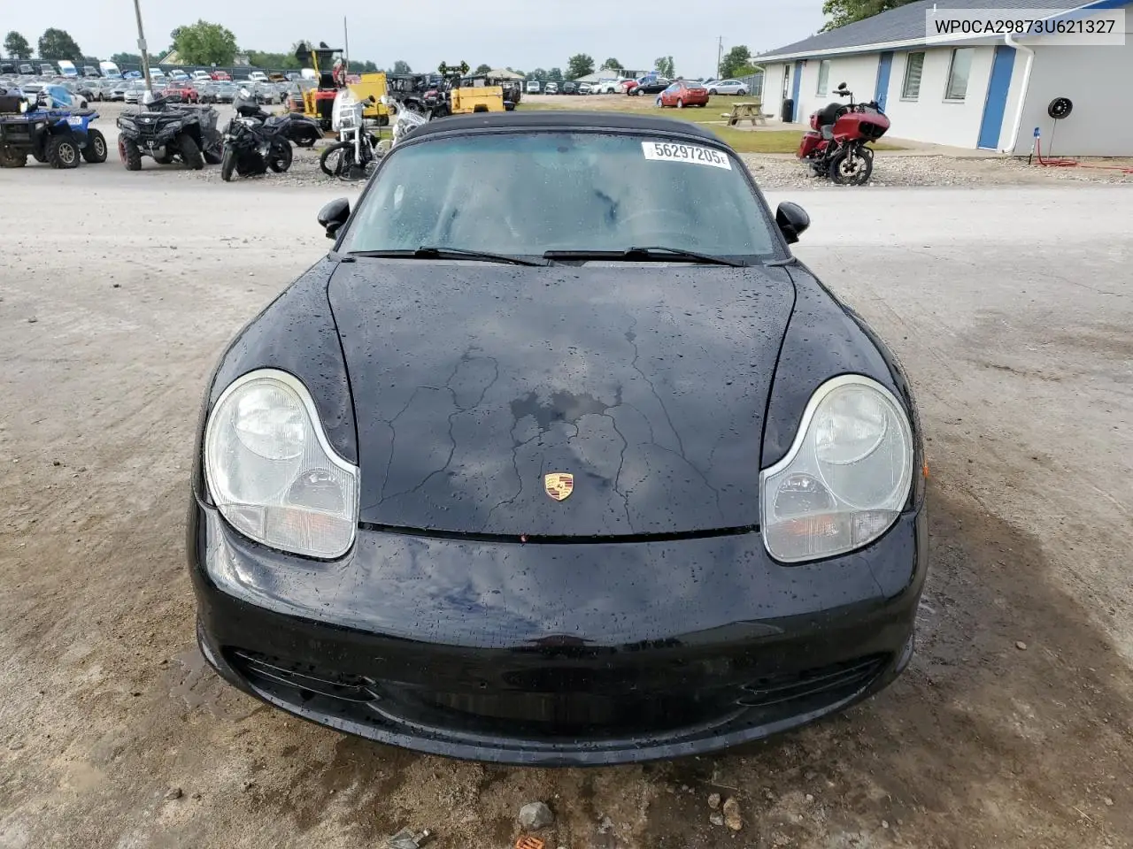 2003 Porsche Boxster VIN: WP0CA29873U621327 Lot: 56297205