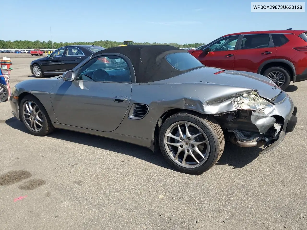 2003 Porsche Boxster VIN: WP0CA29873U620128 Lot: 61400205
