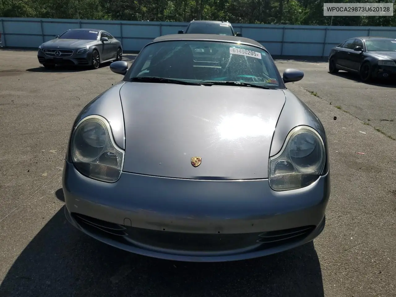 2003 Porsche Boxster VIN: WP0CA29873U620128 Lot: 61400205