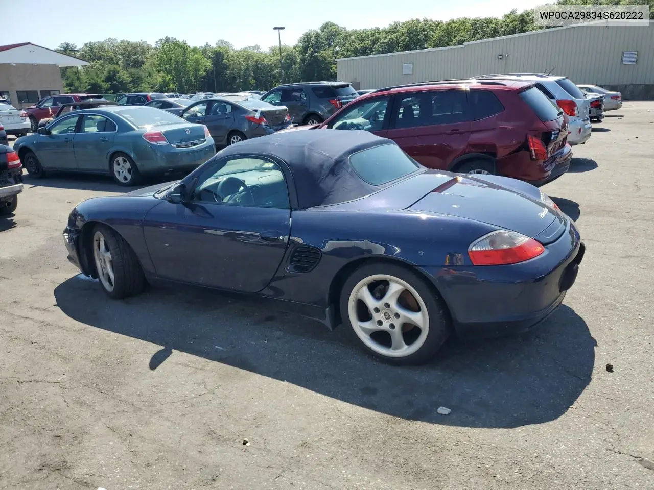 2004 Porsche Boxster VIN: WP0CA29834S620222 Lot: 61159615