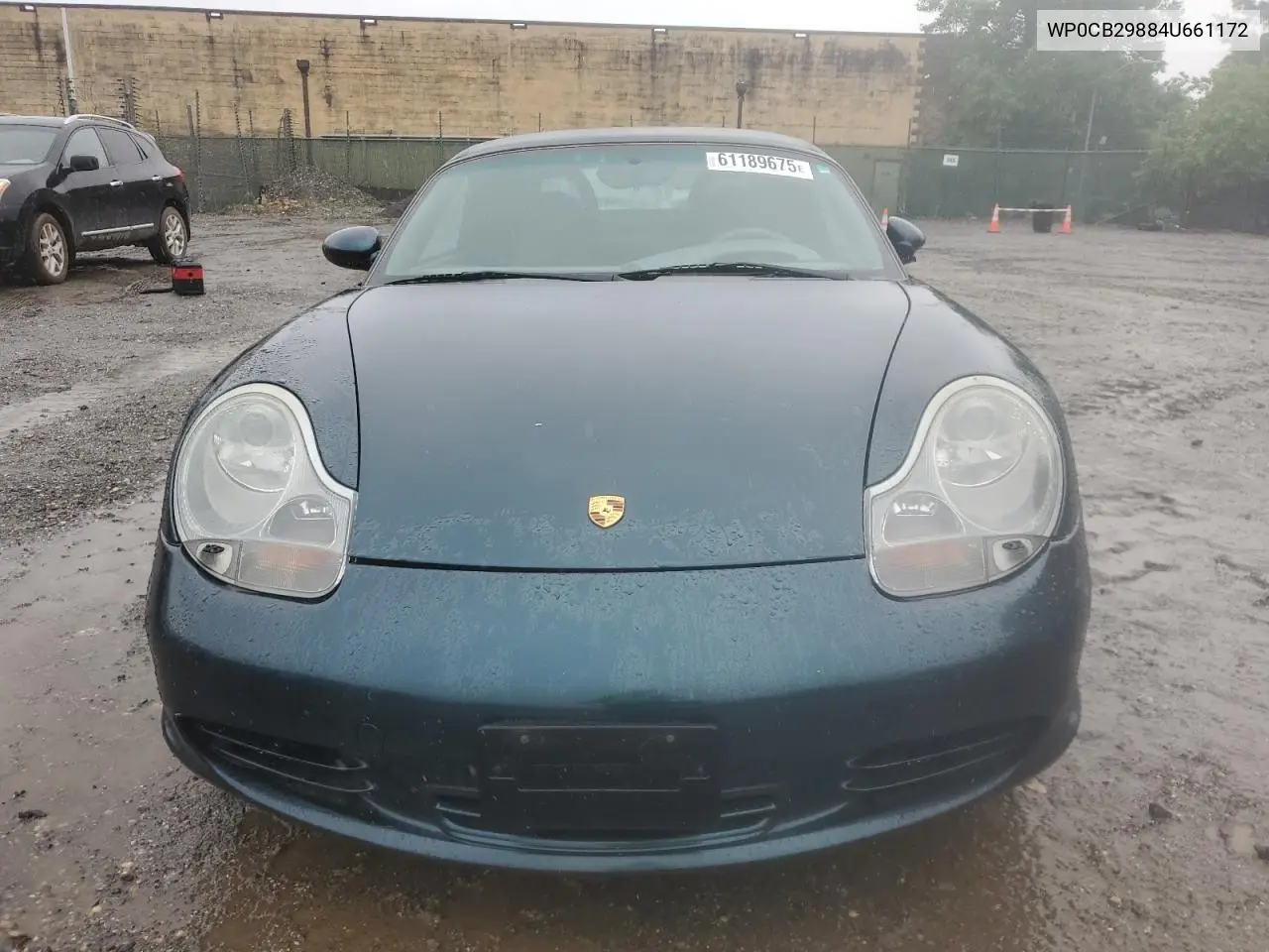 2004 Porsche Boxster S VIN: WP0CB29884U661172 Lot: 61189675