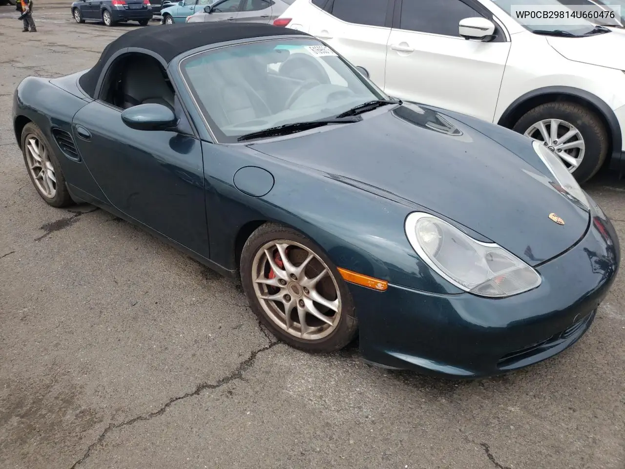 2004 Porsche Boxster S VIN: WP0CB29814U660476 Lot: 61695515