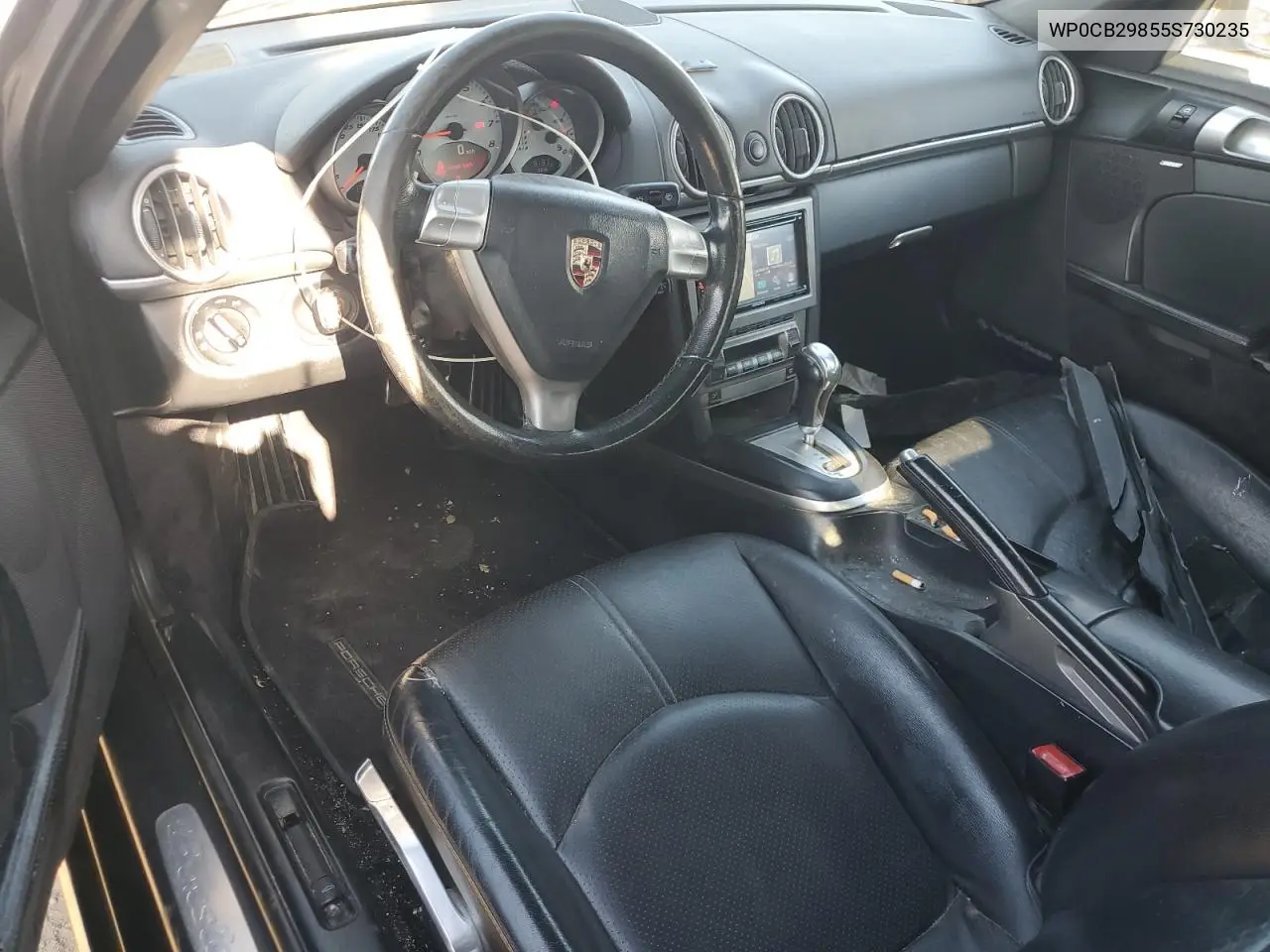 2005 Porsche Boxster S VIN: WP0CB29855S730235 Lot: 53207045