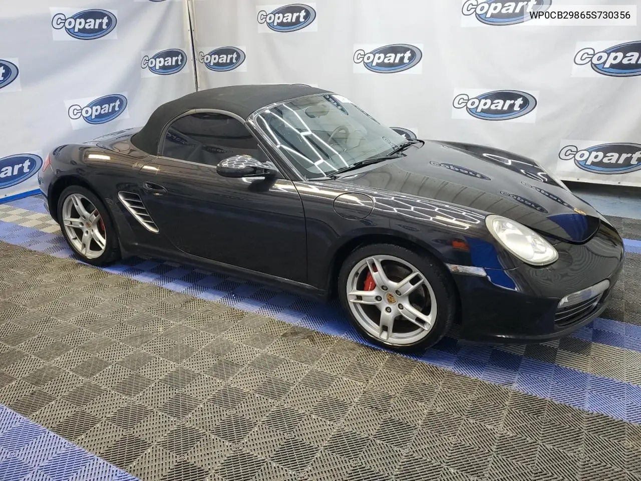2005 Porsche Boxster S VIN: WP0CB29865S730356 Lot: 62115465