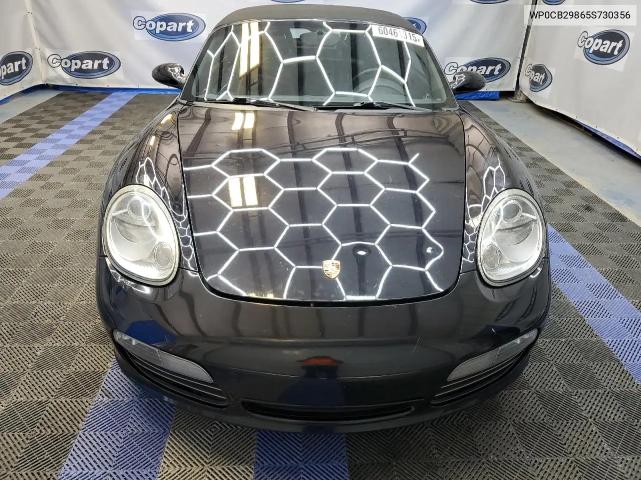 2005 Porsche Boxster S VIN: WP0CB29865S730356 Lot: 62115465