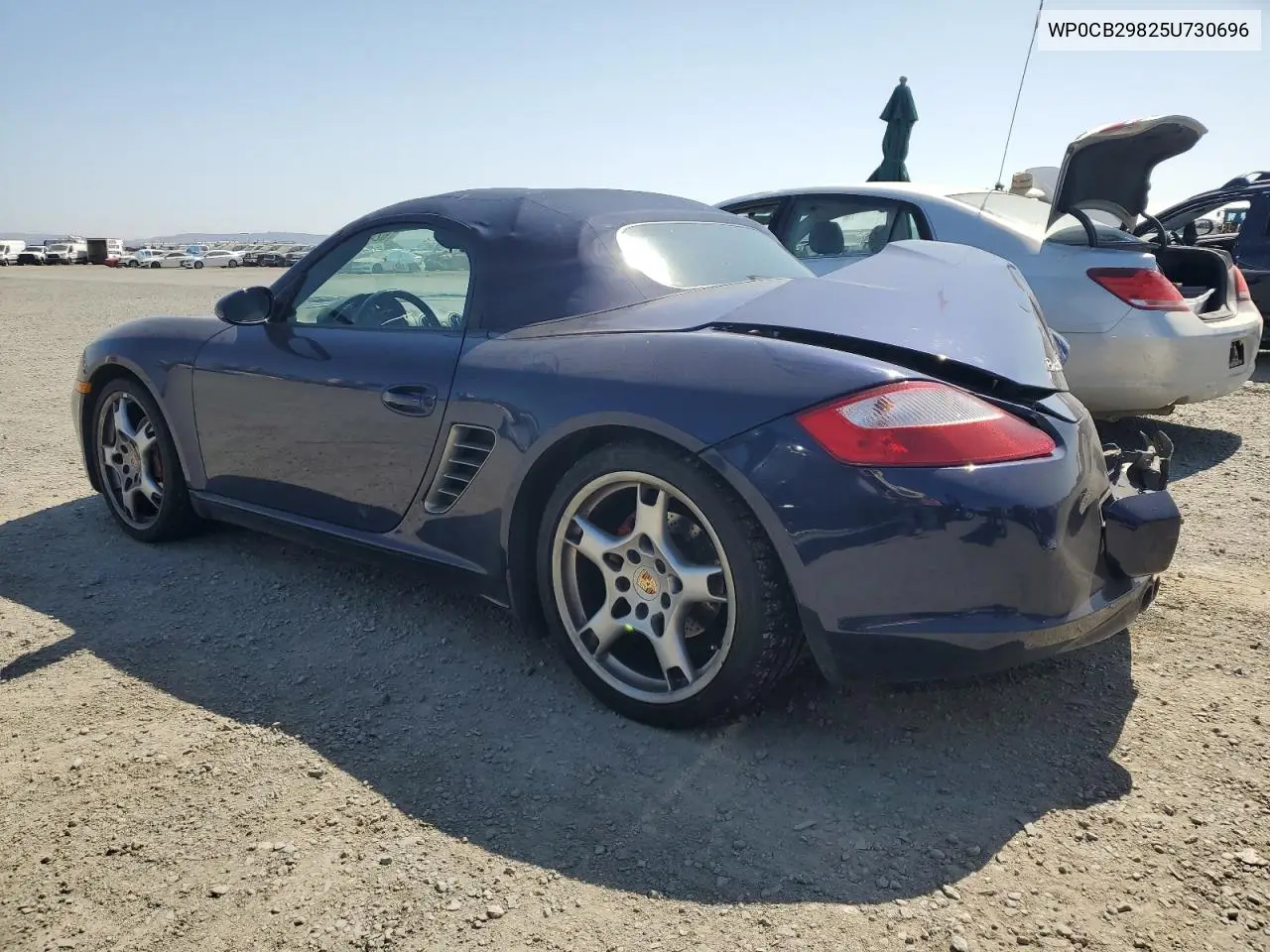 2005 Porsche Boxster S VIN: WP0CB29825U730696 Lot: 62401965