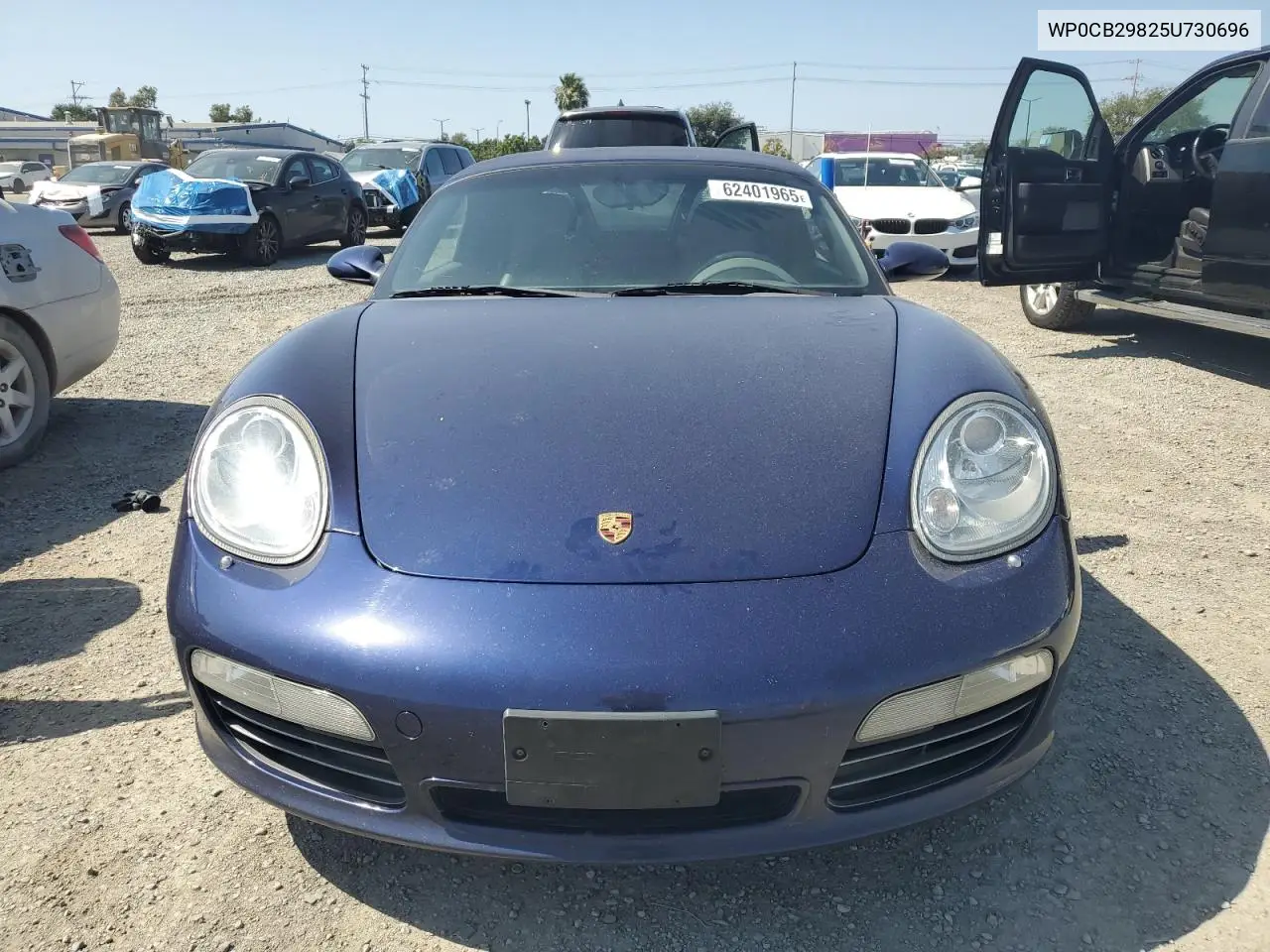 2005 Porsche Boxster S VIN: WP0CB29825U730696 Lot: 62401965