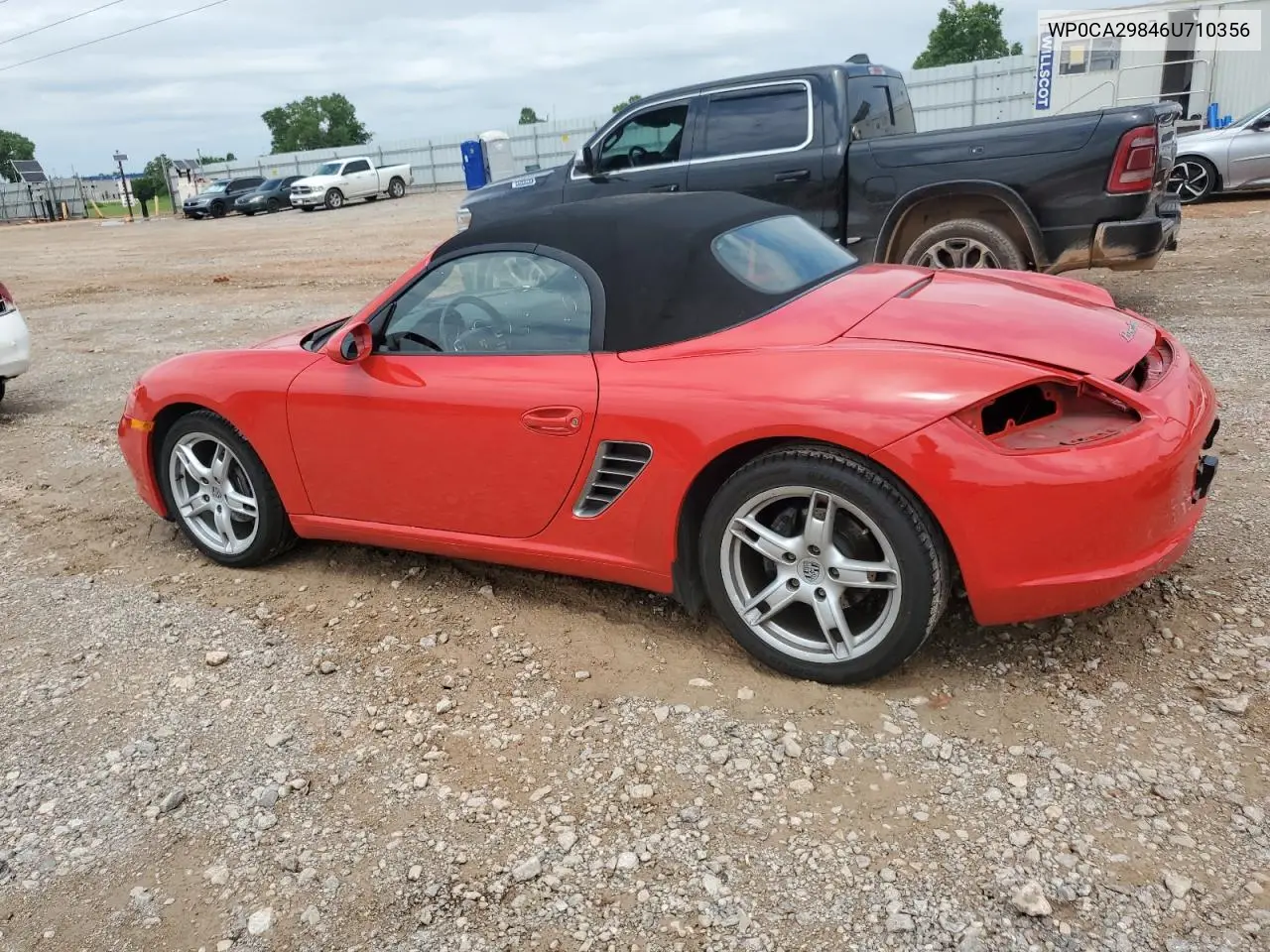 2006 Porsche Boxster VIN: WP0CA29846U710356 Lot: 61652305