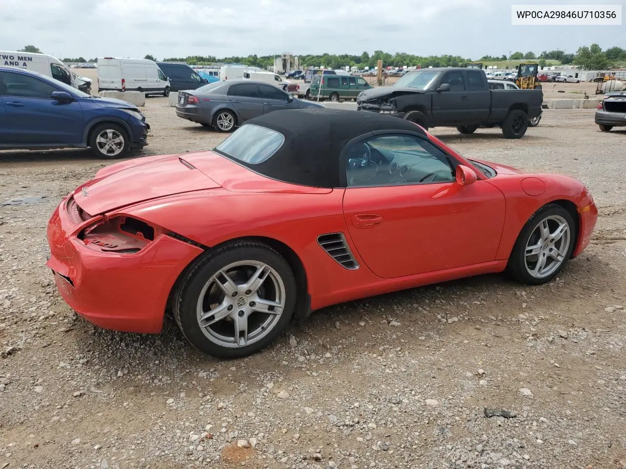 2006 Porsche Boxster VIN: WP0CA29846U710356 Lot: 61652305