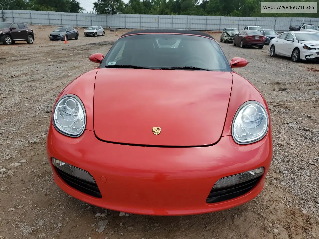 2006 Porsche Boxster VIN: WP0CA29846U710356 Lot: 61652305