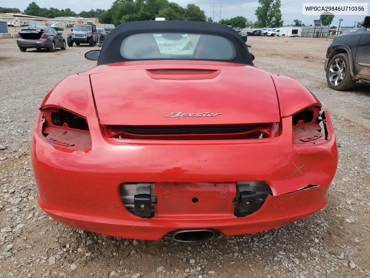 2006 Porsche Boxster VIN: WP0CA29846U710356 Lot: 61652305