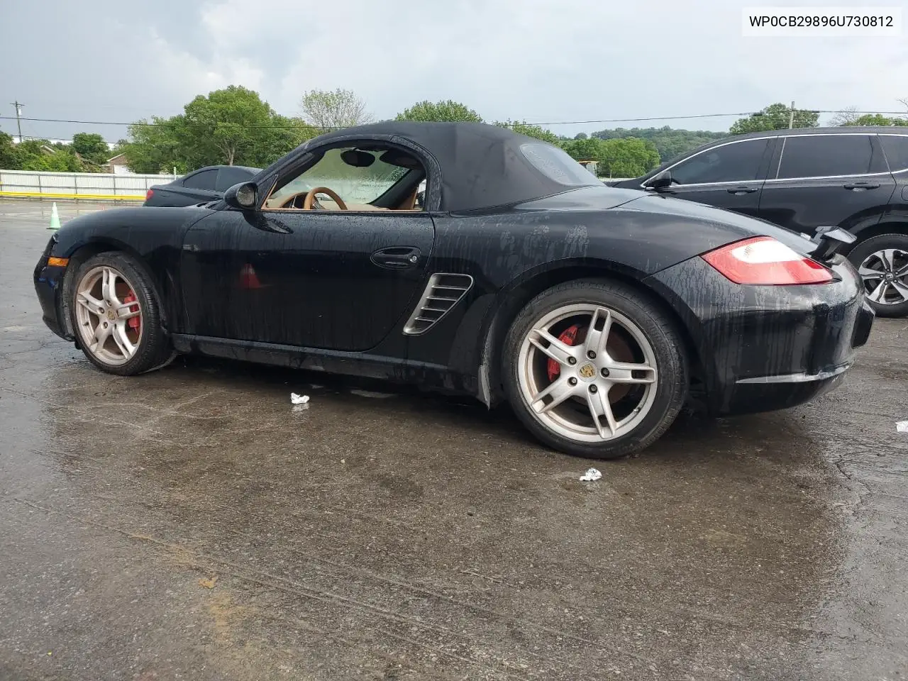 2006 Porsche Boxster S VIN: WP0CB29896U730812 Lot: 62968015