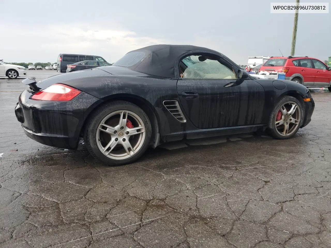 2006 Porsche Boxster S VIN: WP0CB29896U730812 Lot: 62968015