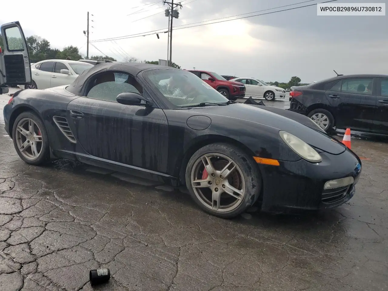 2006 Porsche Boxster S VIN: WP0CB29896U730812 Lot: 62968015