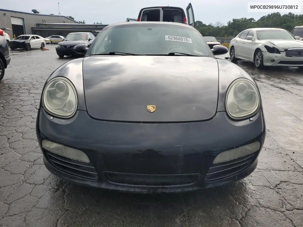 2006 Porsche Boxster S VIN: WP0CB29896U730812 Lot: 62968015