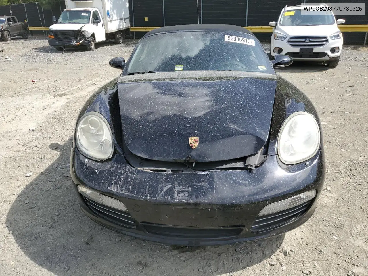 2007 Porsche Boxster S VIN: WP0CB29877U730325 Lot: 55036915