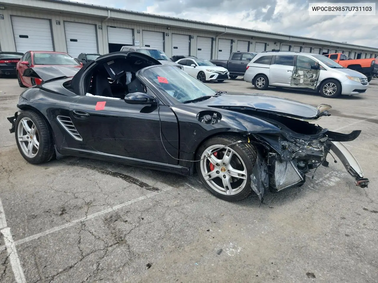2007 Porsche Boxster S VIN: WP0CB29857U731103 Lot: 61563195