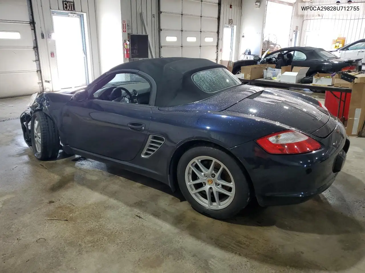 2008 Porsche Boxster VIN: WP0CA29828U712755 Lot: 54875945