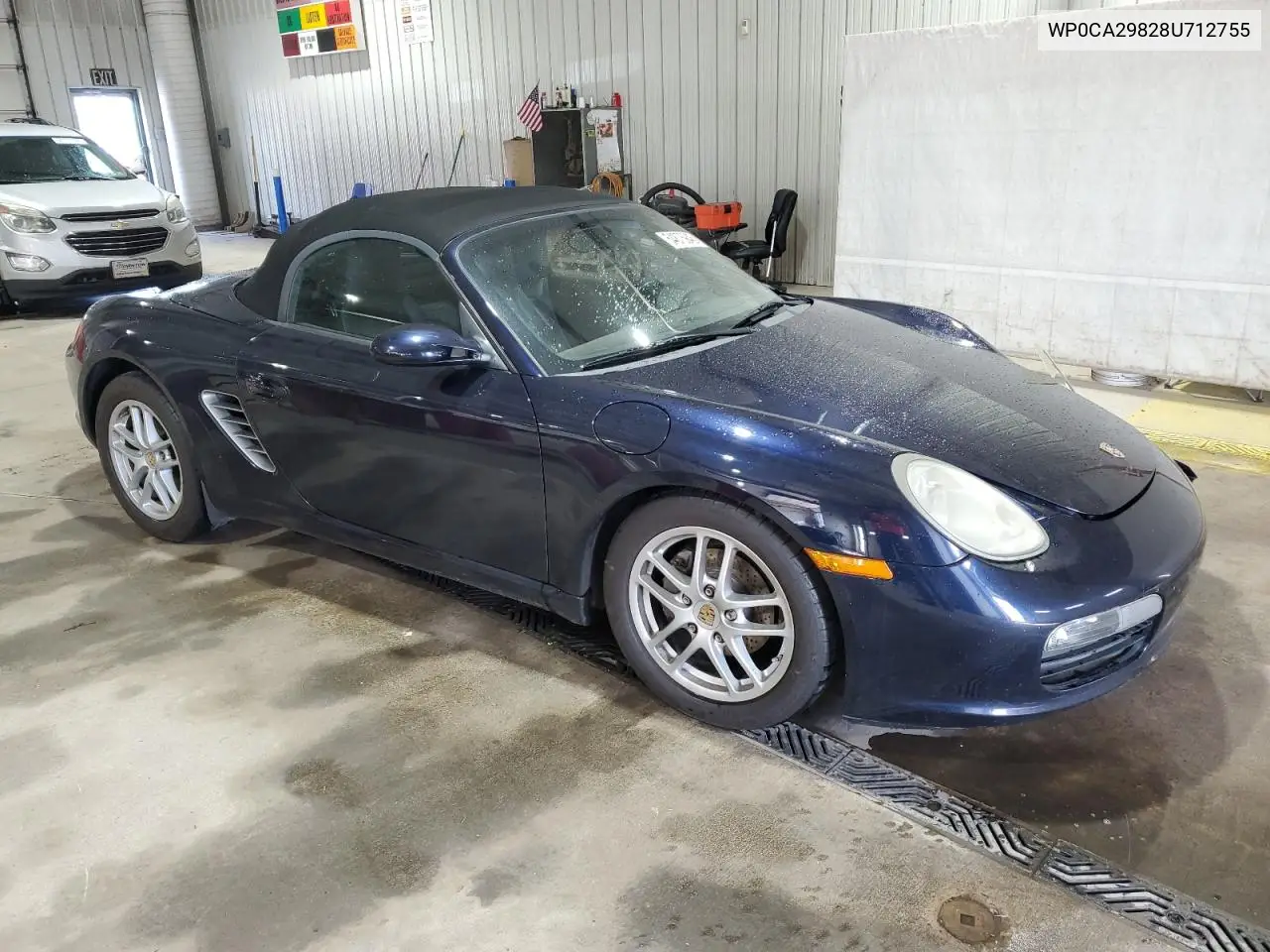 2008 Porsche Boxster VIN: WP0CA29828U712755 Lot: 54875945