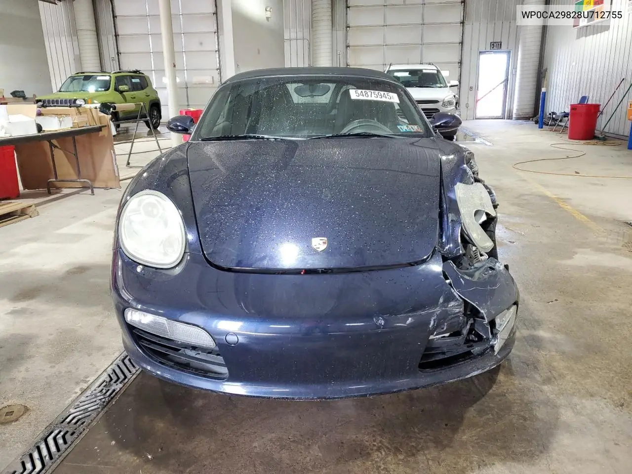 2008 Porsche Boxster VIN: WP0CA29828U712755 Lot: 54875945