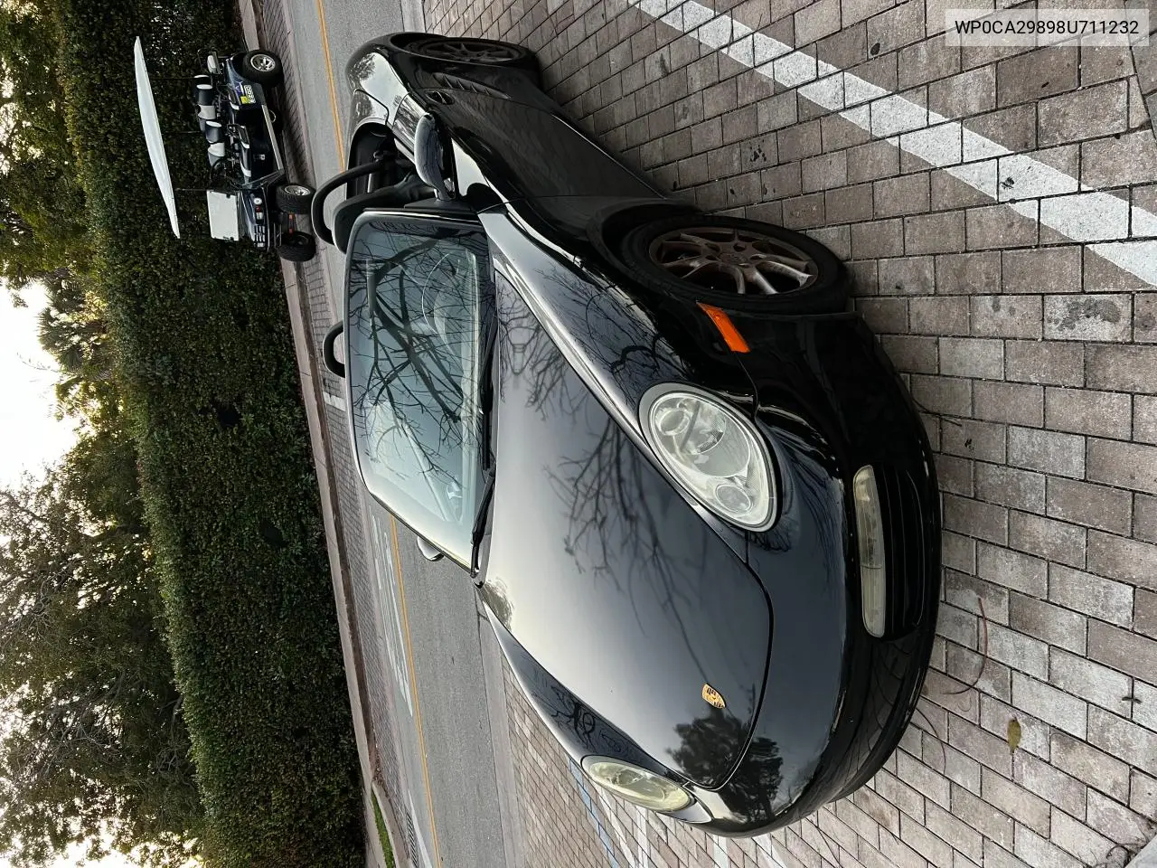 2008 Porsche Boxster VIN: WP0CA29898U711232 Lot: 56783075