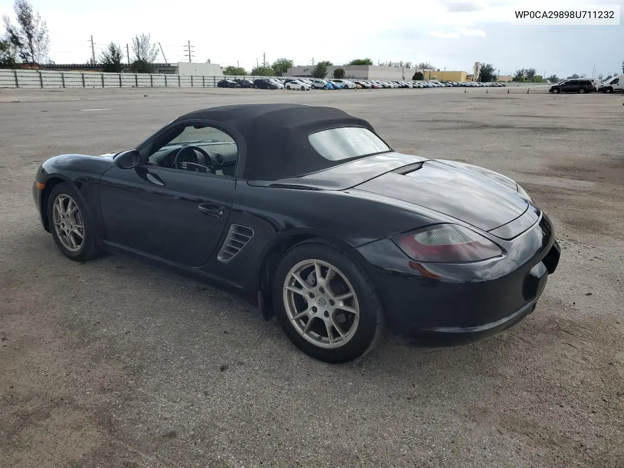 2008 Porsche Boxster VIN: WP0CA29898U711232 Lot: 59529875