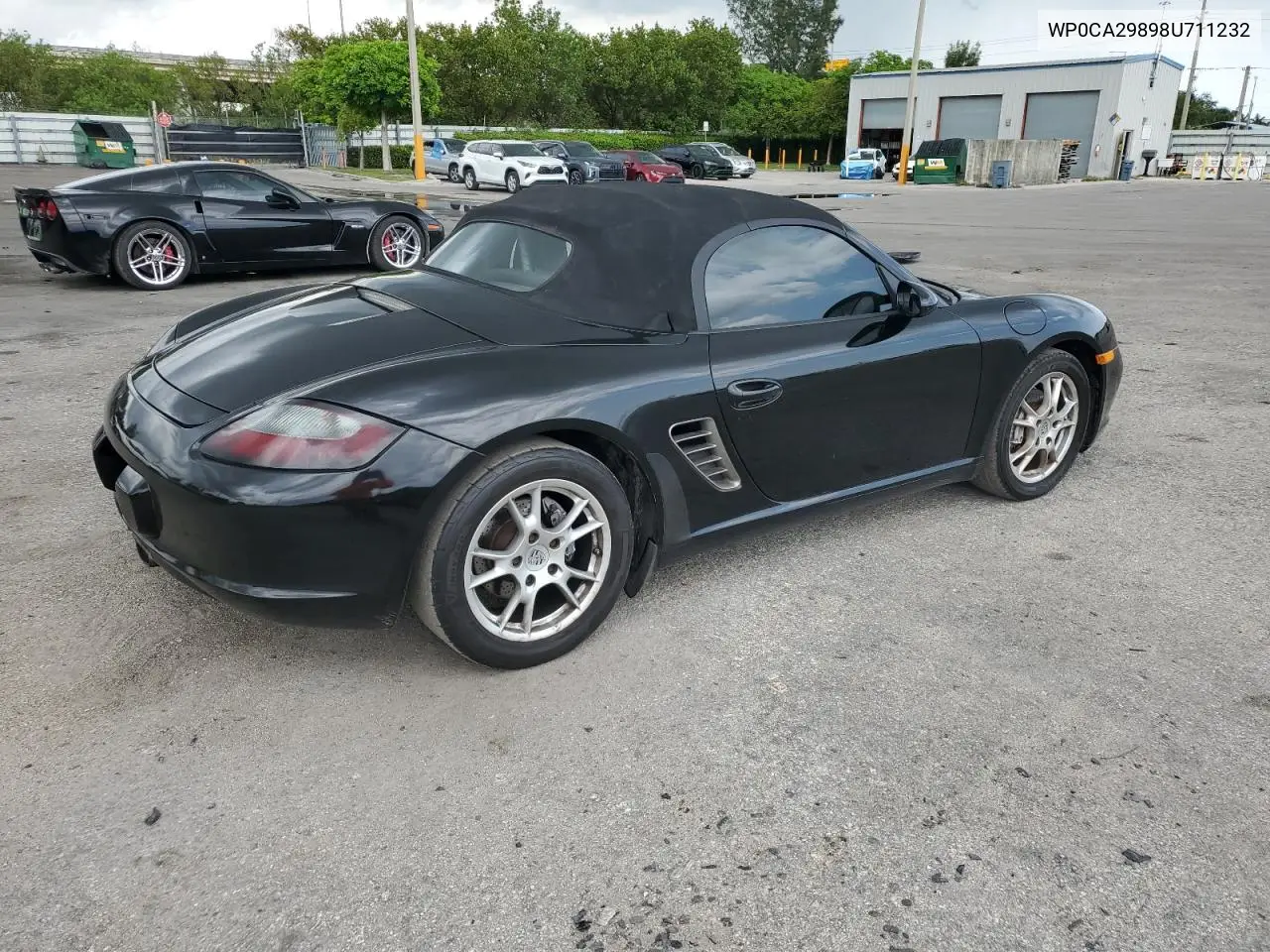 2008 Porsche Boxster VIN: WP0CA29898U711232 Lot: 59529875