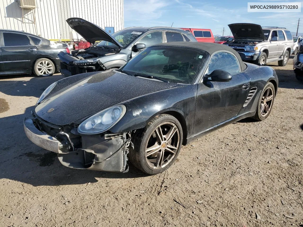 2009 Porsche Boxster VIN: WP0CA29889S710280 Lot: 43086815