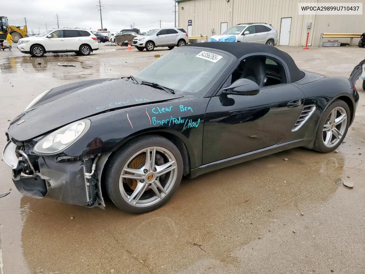2009 Porsche Boxster VIN: WP0CA29899U710437 Lot: 54356265