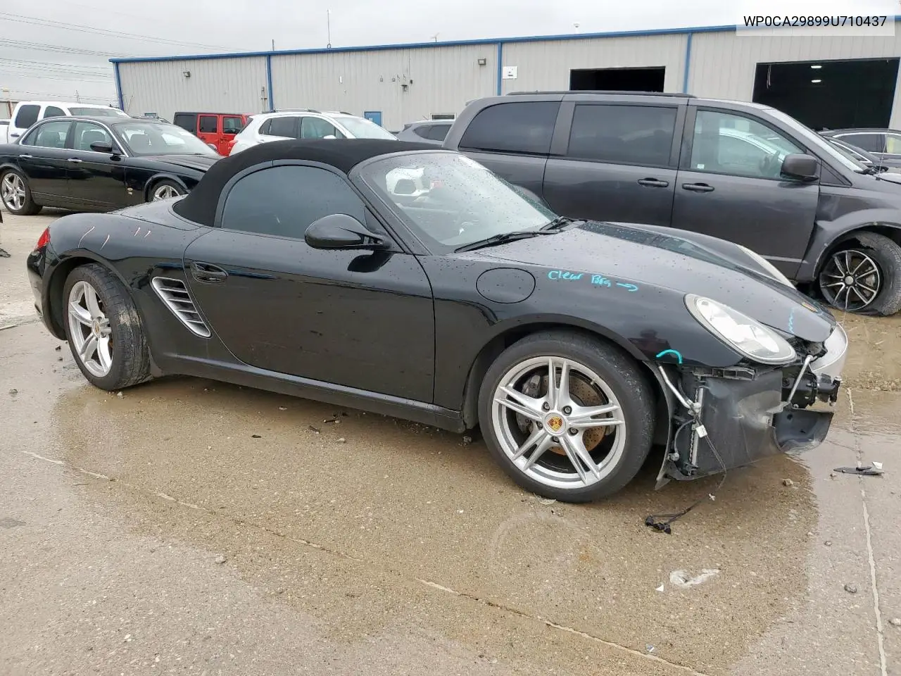 2009 Porsche Boxster VIN: WP0CA29899U710437 Lot: 54356265