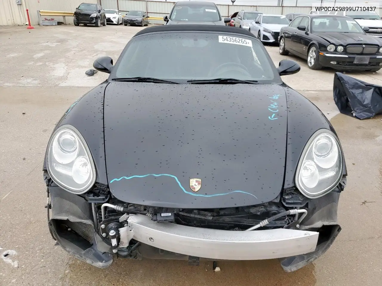 2009 Porsche Boxster VIN: WP0CA29899U710437 Lot: 54356265