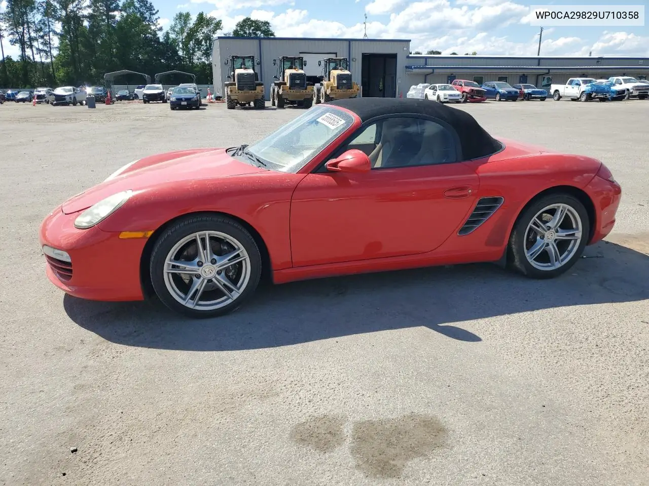2009 Porsche Boxster VIN: WP0CA29829U710358 Lot: 55668505