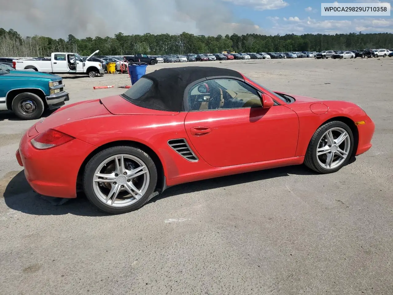 2009 Porsche Boxster VIN: WP0CA29829U710358 Lot: 55668505