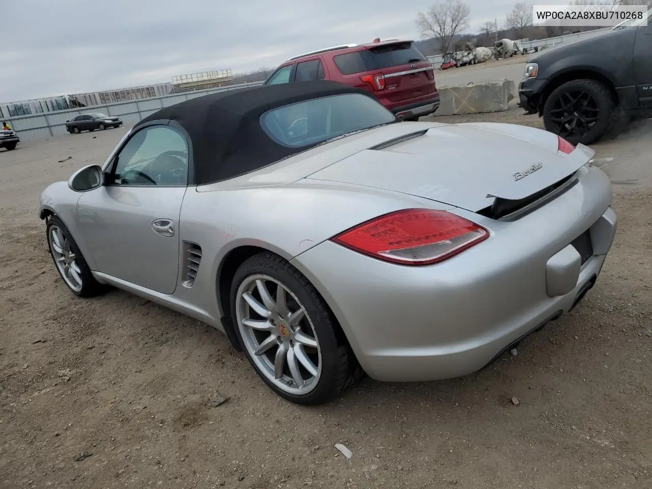 2011 Porsche Boxster VIN: WP0CA2A8XBU710268 Lot: 36851483