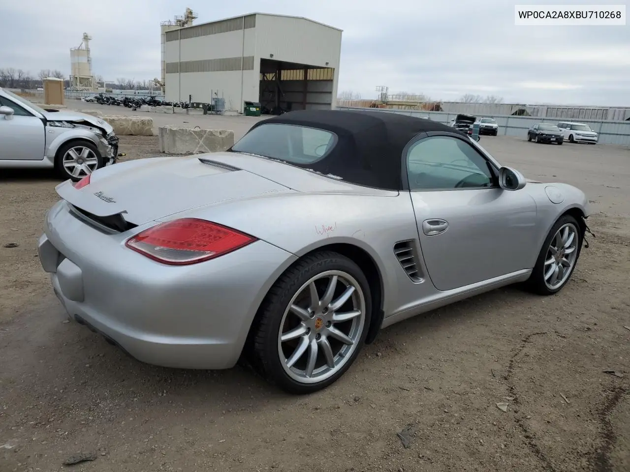 2011 Porsche Boxster VIN: WP0CA2A8XBU710268 Lot: 36851483