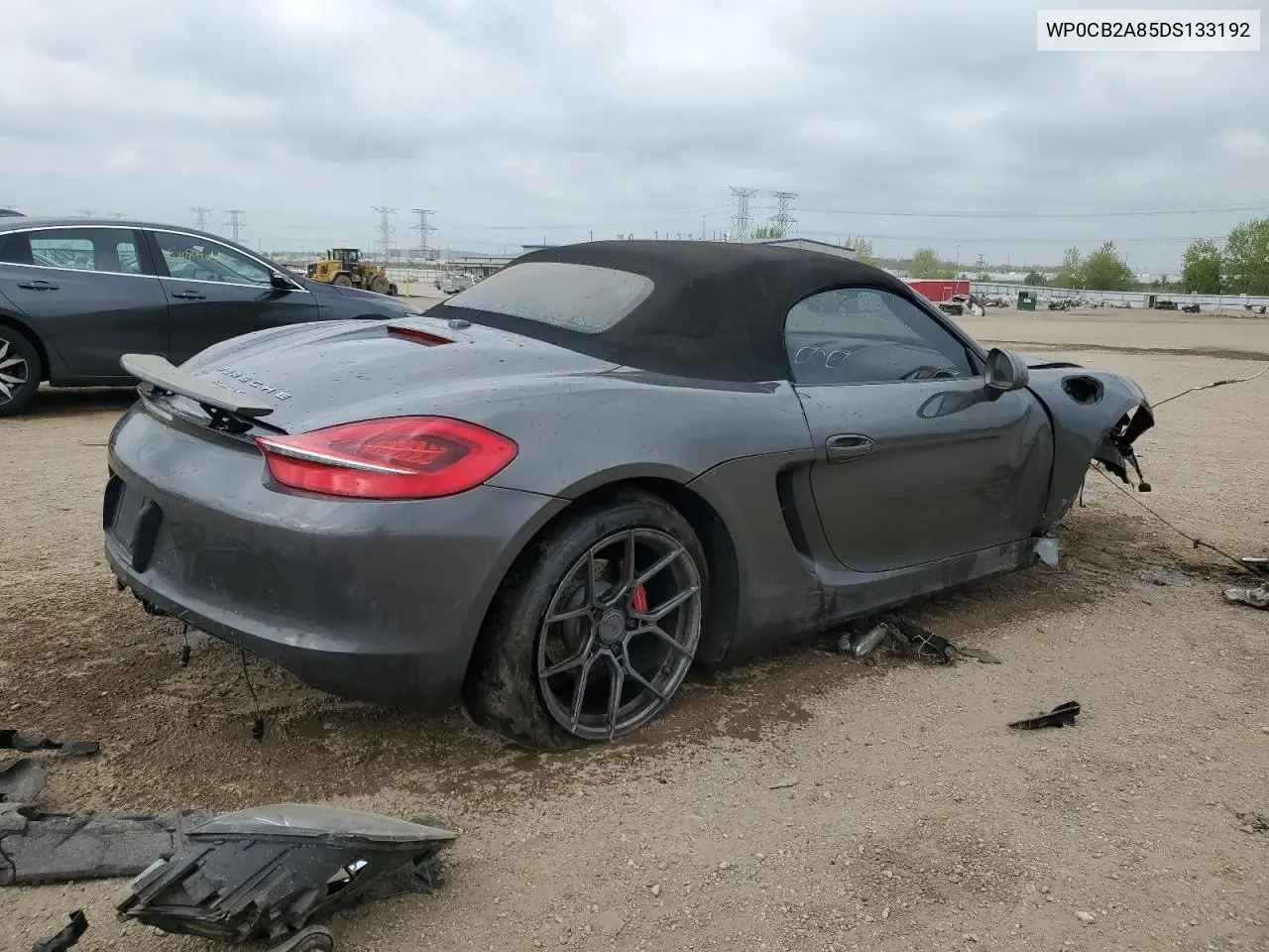 2013 Porsche Boxster S VIN: WP0CB2A85DS133192 Lot: 56595515