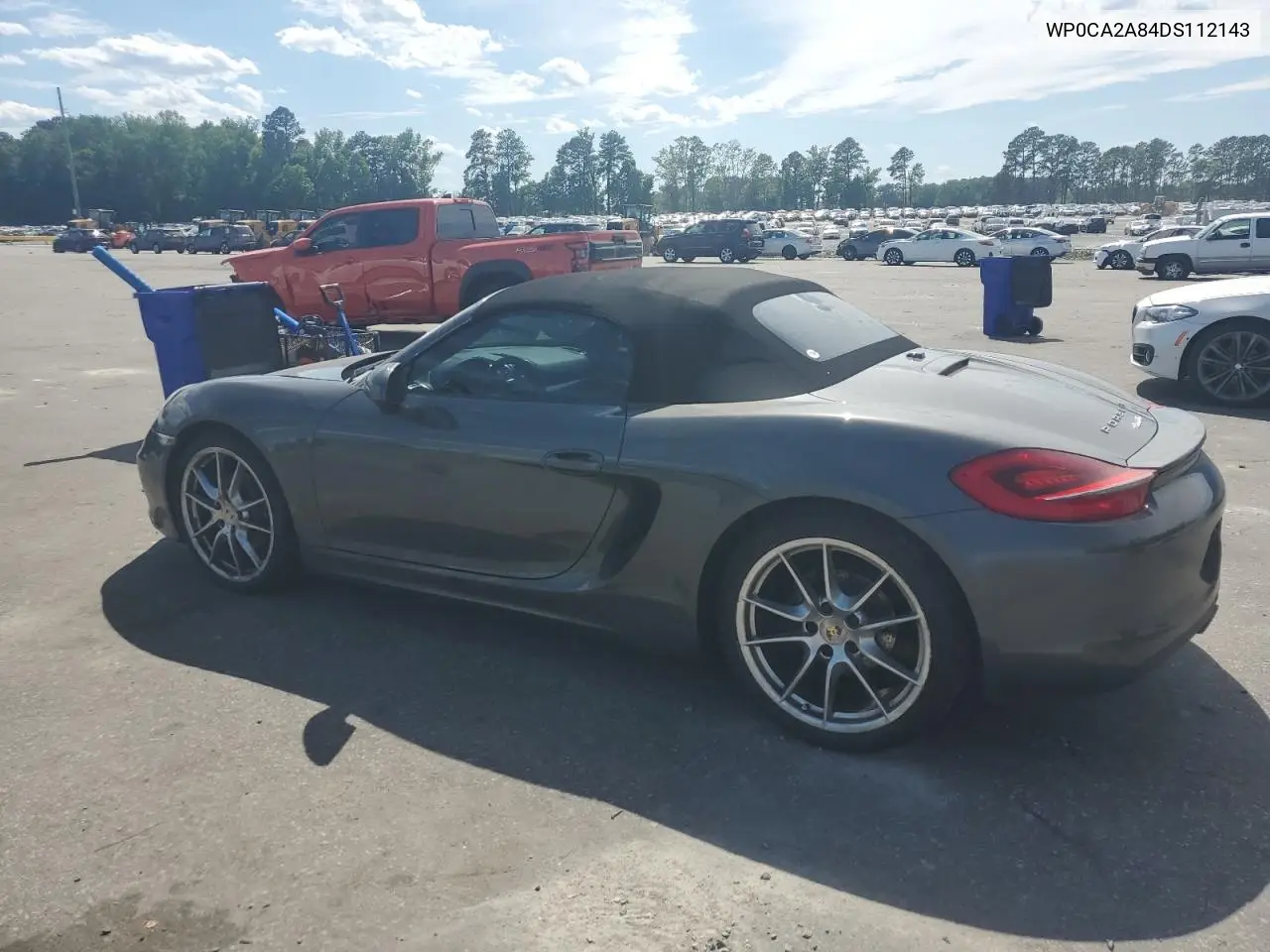 2013 Porsche Boxster VIN: WP0CA2A84DS112143 Lot: 56805855
