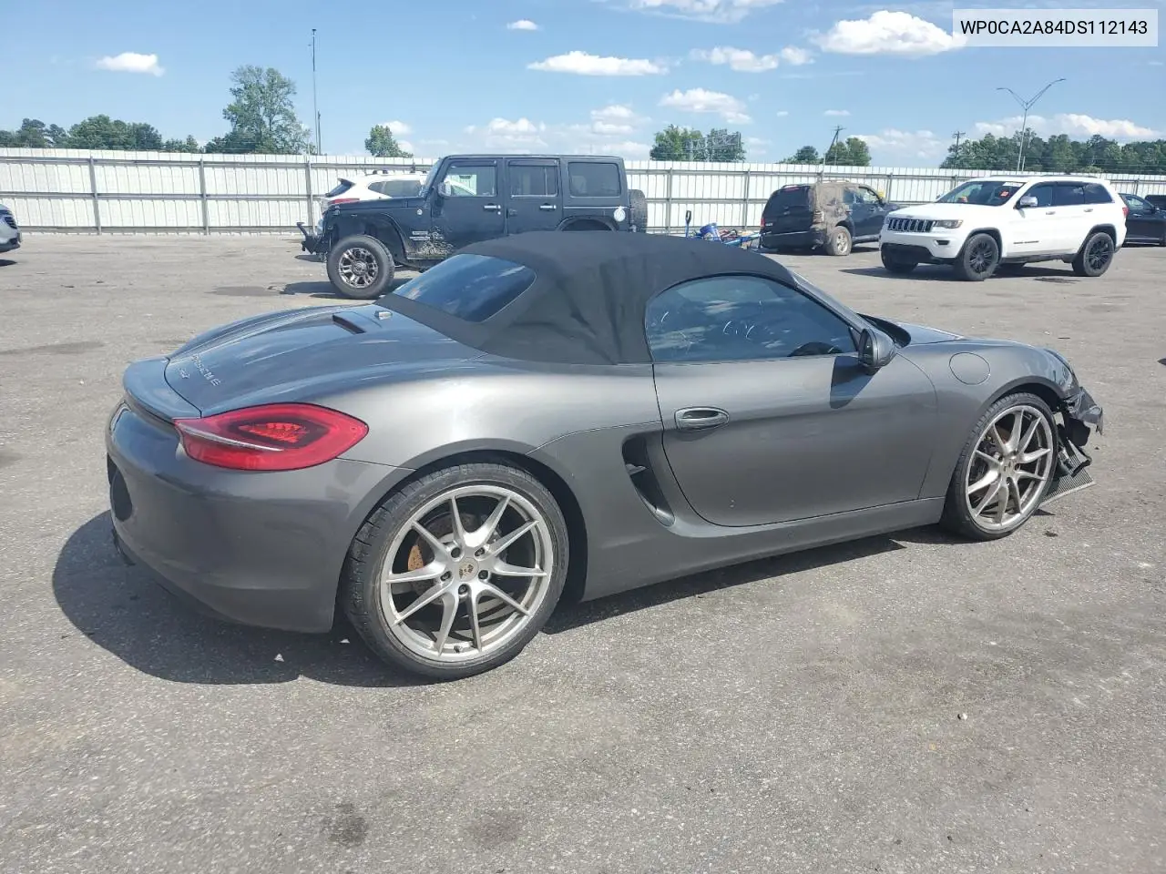 2013 Porsche Boxster VIN: WP0CA2A84DS112143 Lot: 56805855