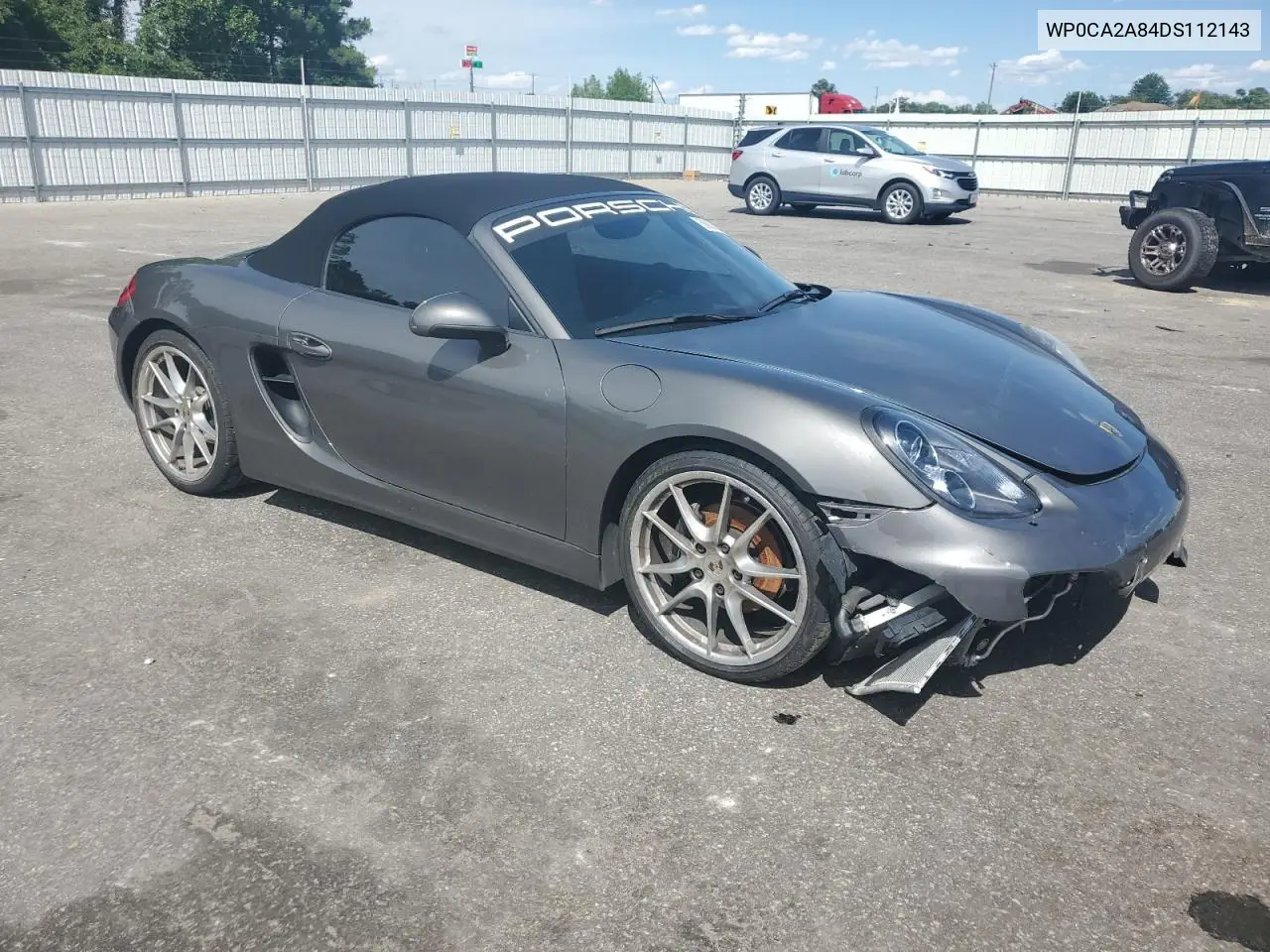 2013 Porsche Boxster VIN: WP0CA2A84DS112143 Lot: 56805855