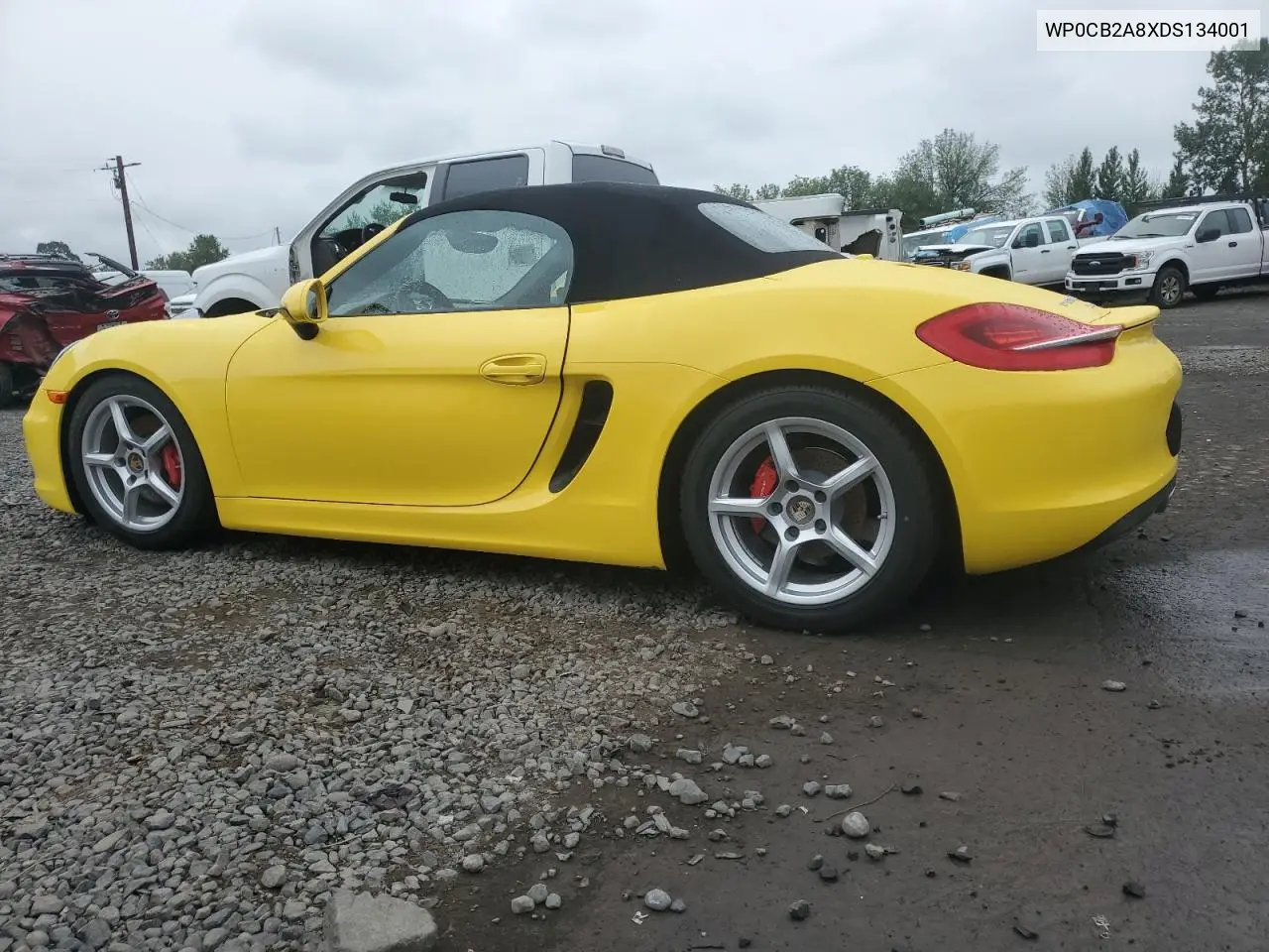 2013 Porsche Boxster S VIN: WP0CB2A8XDS134001 Lot: 60474305