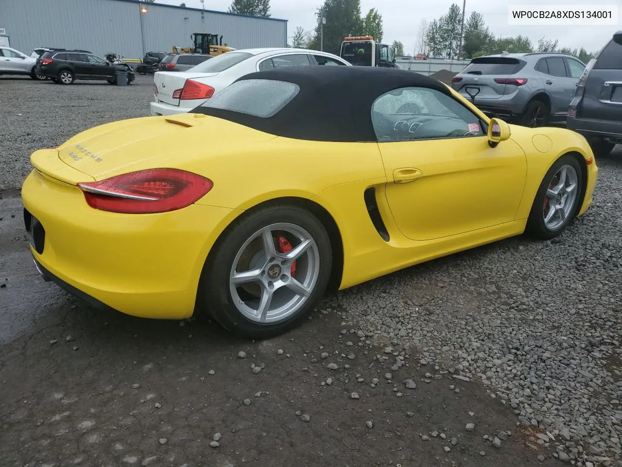 2013 Porsche Boxster S VIN: WP0CB2A8XDS134001 Lot: 60474305