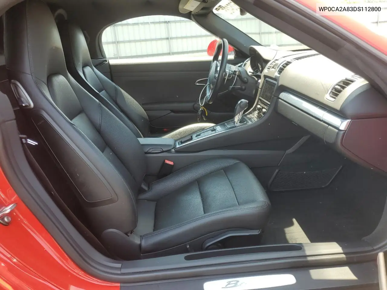 2013 Porsche Boxster VIN: WP0CA2A83DS112800 Lot: 61505485