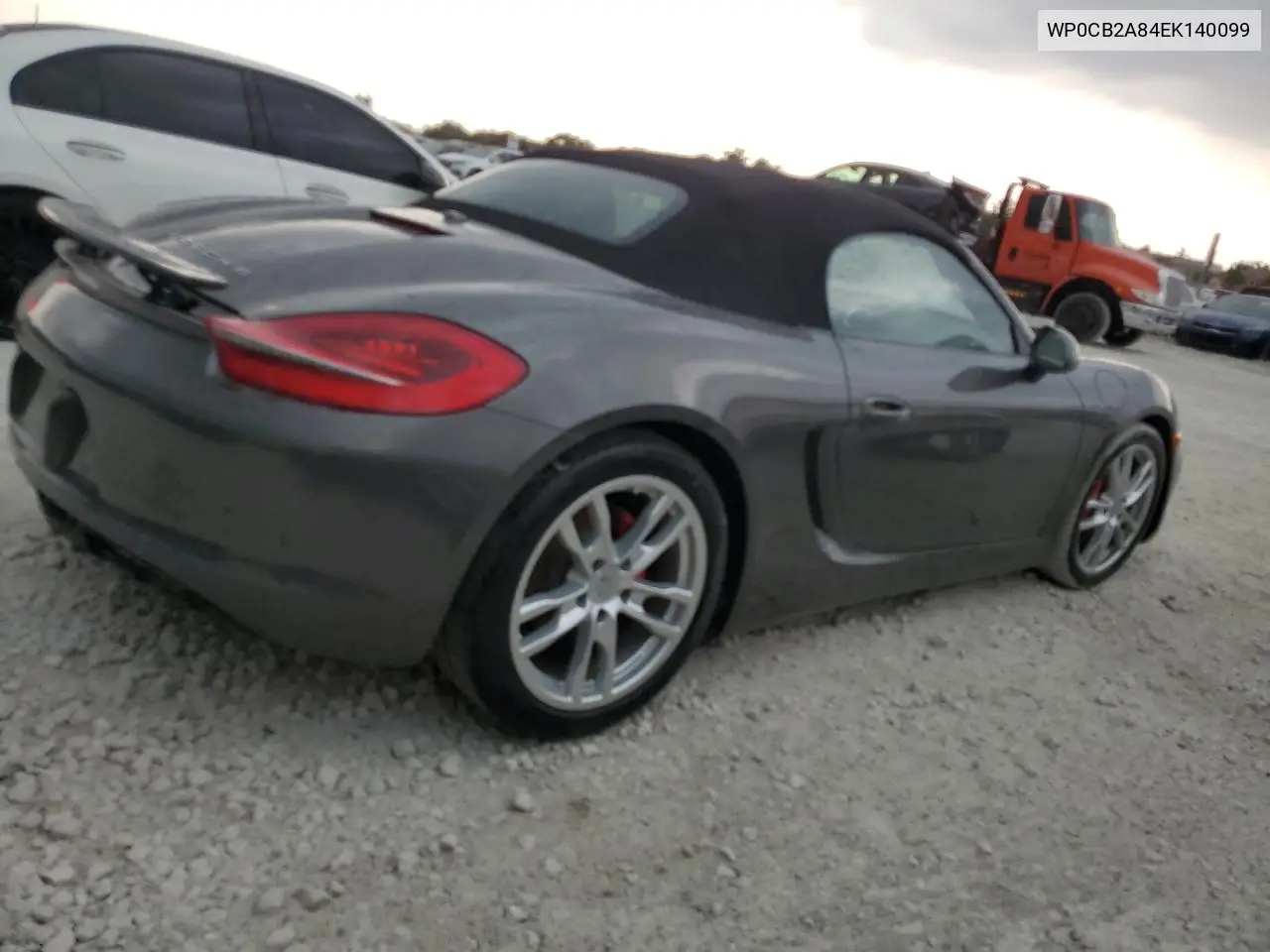 2014 Porsche Boxster S VIN: WP0CB2A84EK140099 Lot: 49575495