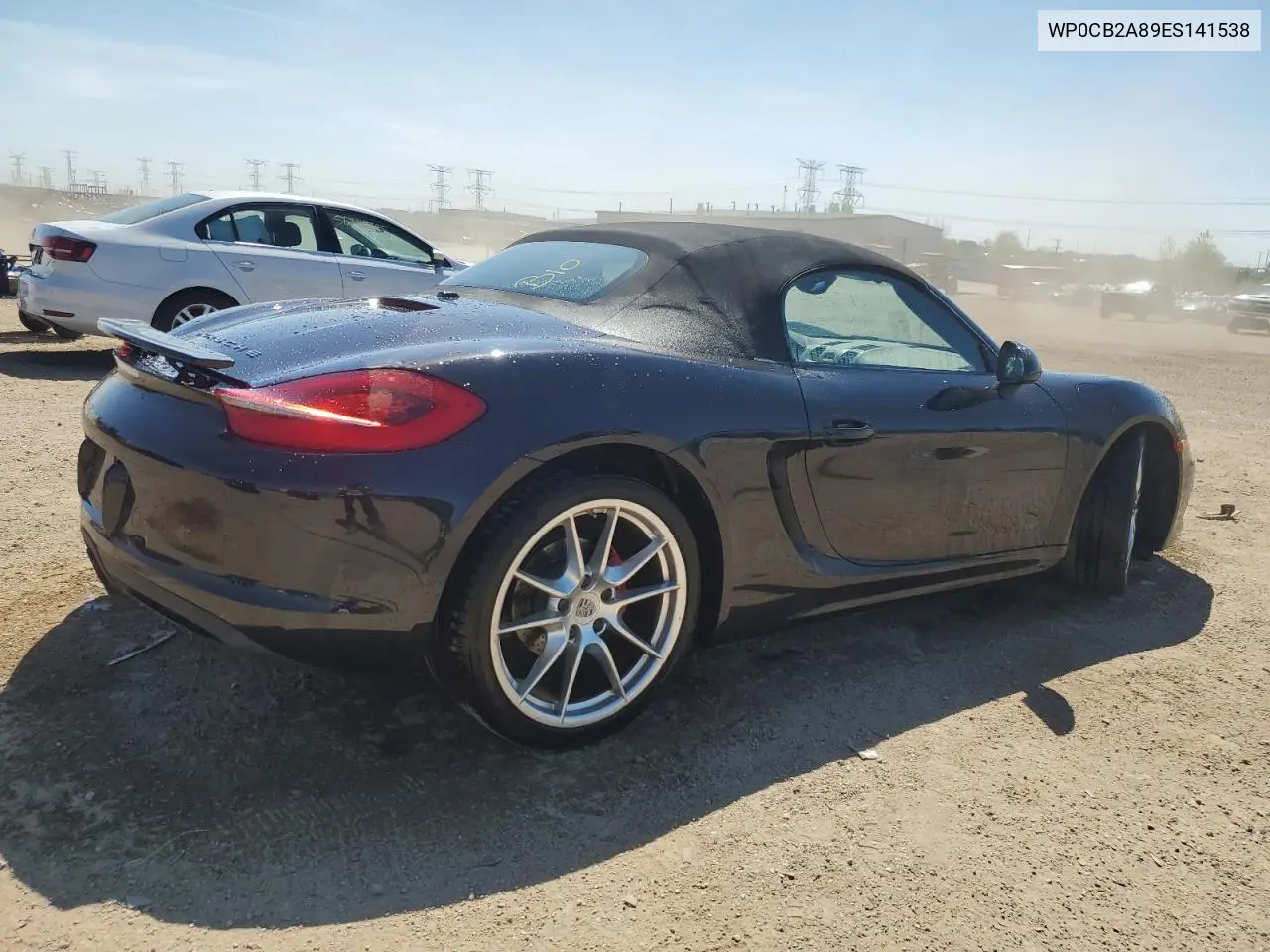 2014 Porsche Boxster S VIN: WP0CB2A89ES141538 Lot: 56360645