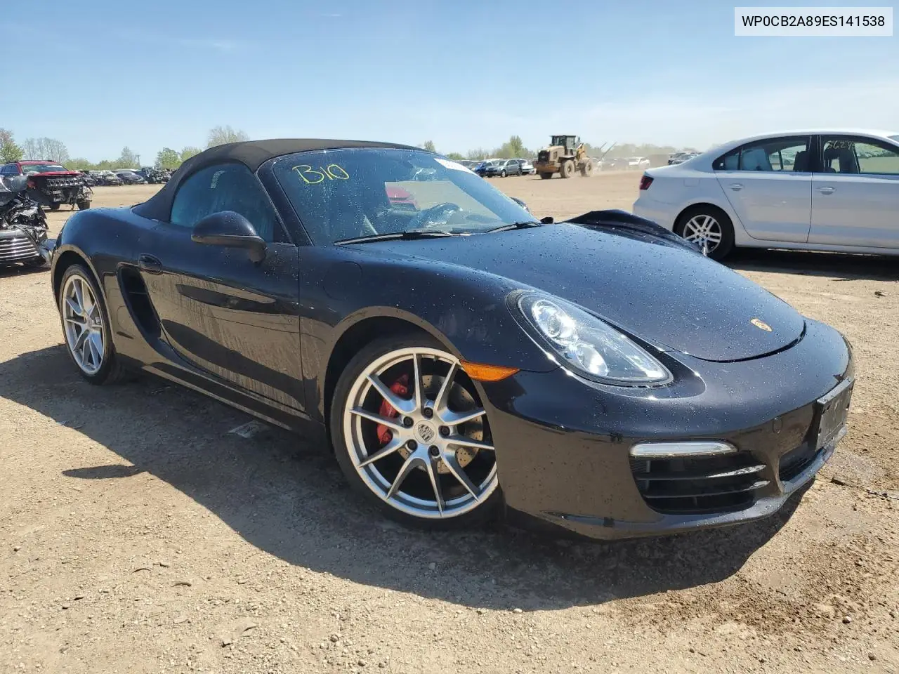 2014 Porsche Boxster S VIN: WP0CB2A89ES141538 Lot: 56360645