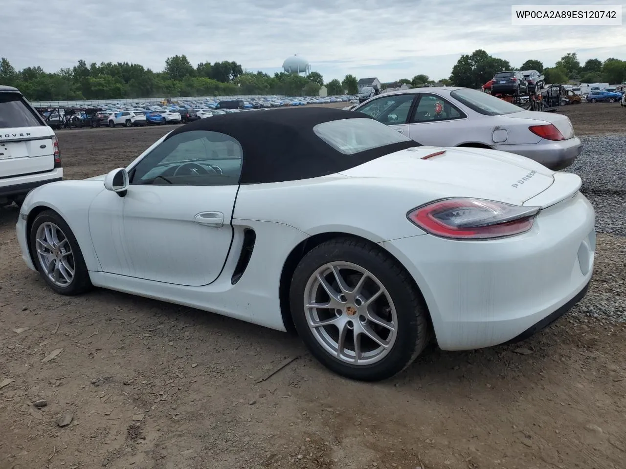 2014 Porsche Boxster VIN: WP0CA2A89ES120742 Lot: 58651954